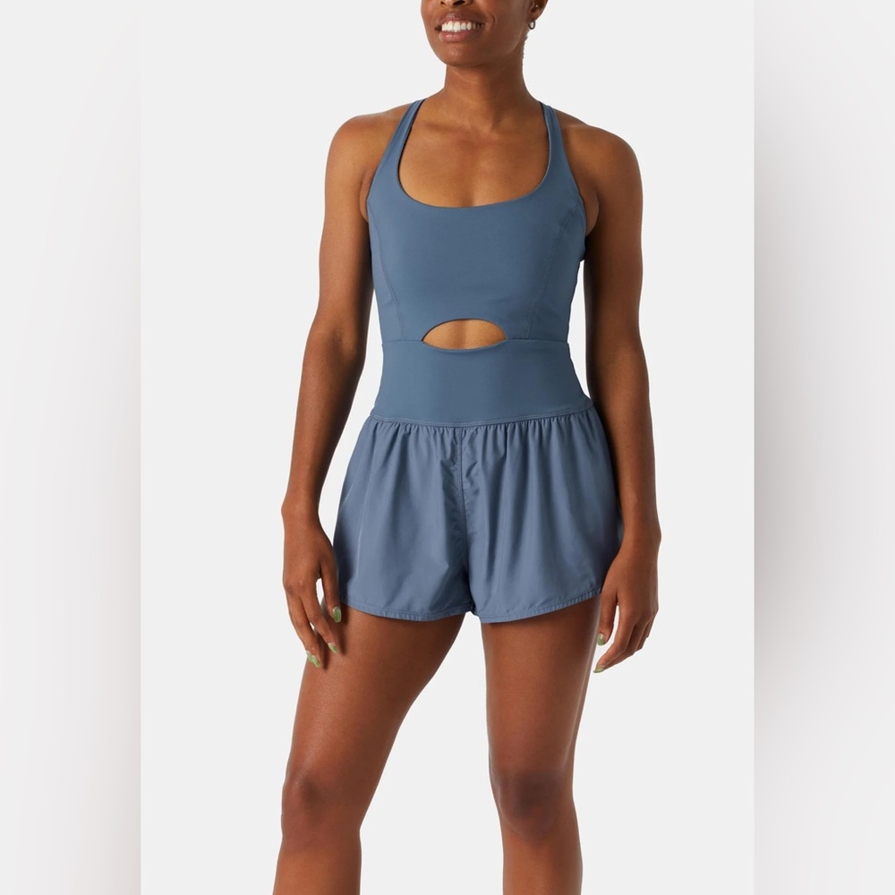 FP Movement Women's Righteous Runsie - Blue Stone - Large